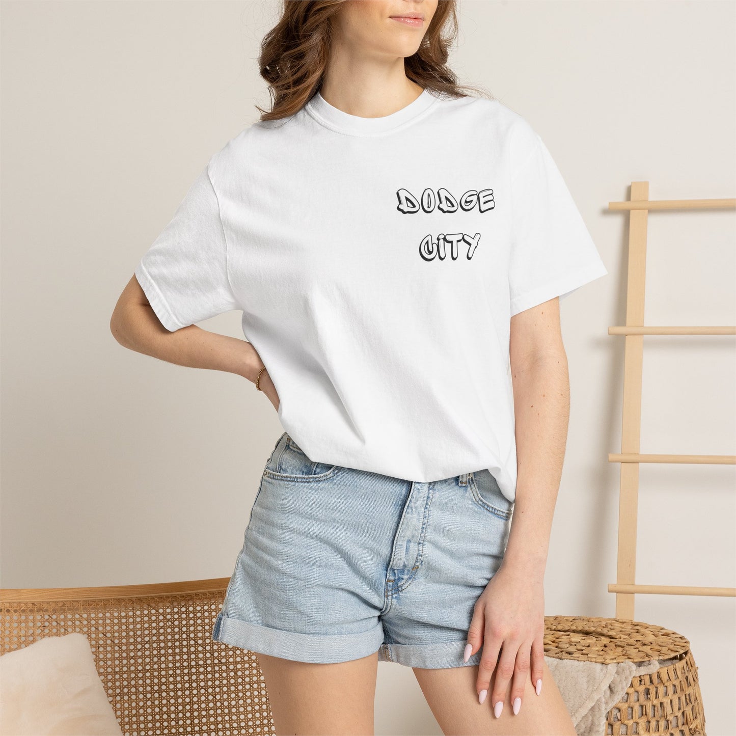 Dodge City Pocket - Graphic Tees (Color Options)