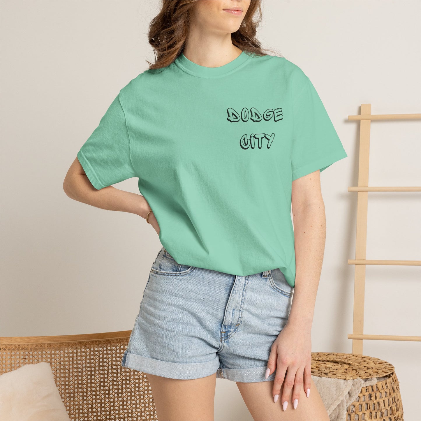 Dodge City Pocket - Graphic Tees (Color Options)