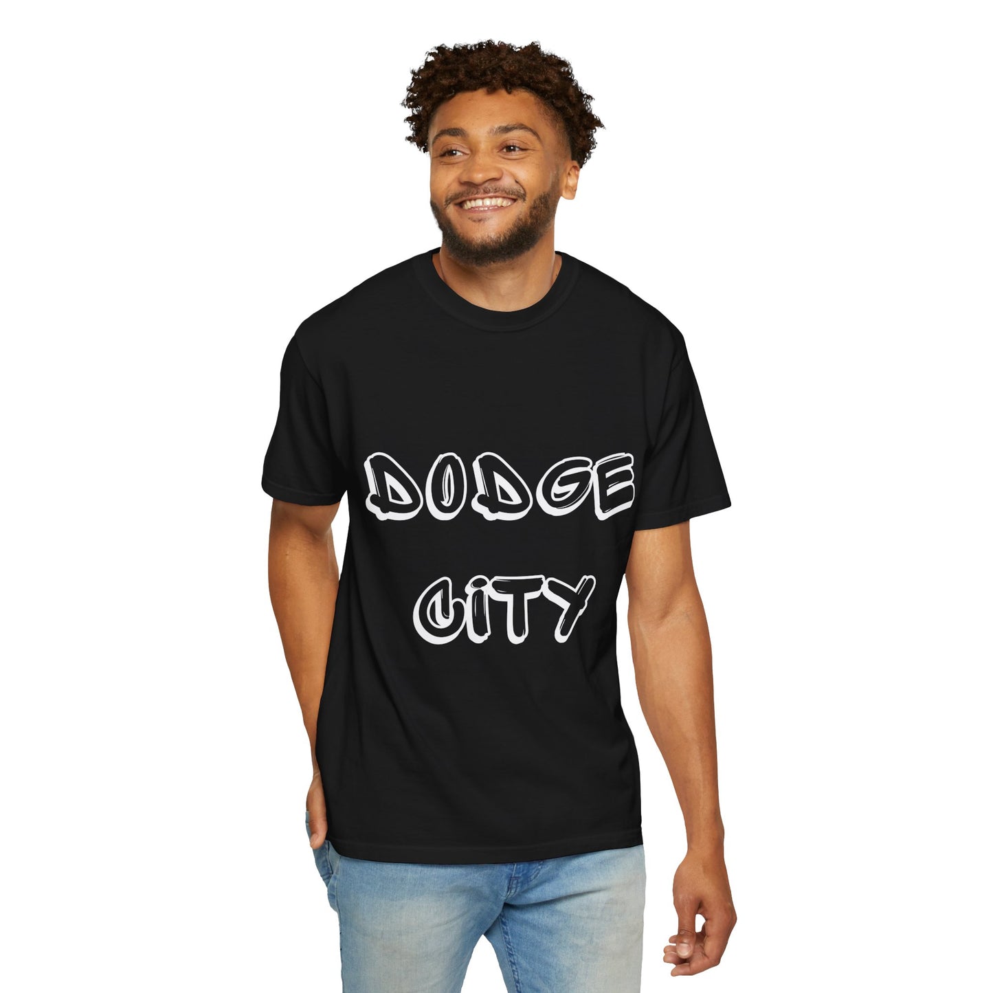 (Personalized) - JONES - Dodge City Graffiti - Graphic Tee