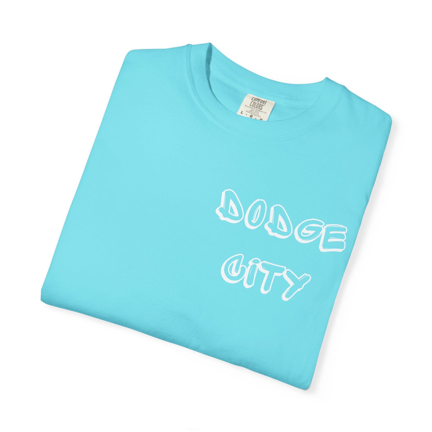 Dodge City Graffiti Pocket - Graphic Tees (Color Options)