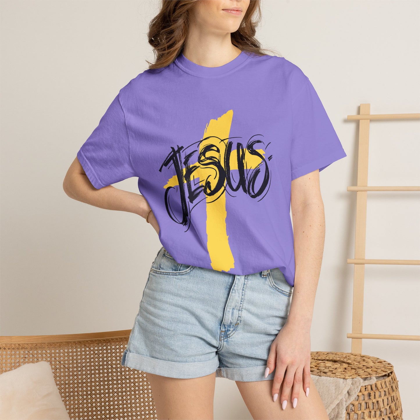 Jesus Cross - Graphic Tees  (Color Options)