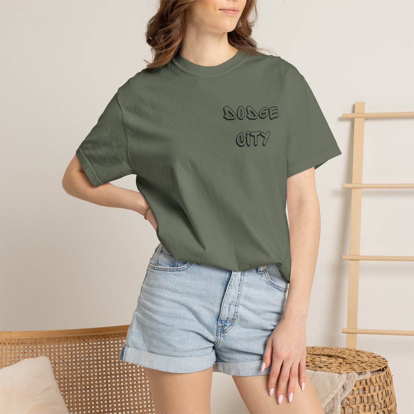 Dodge City Pocket - Graphic Tees (Color Options)