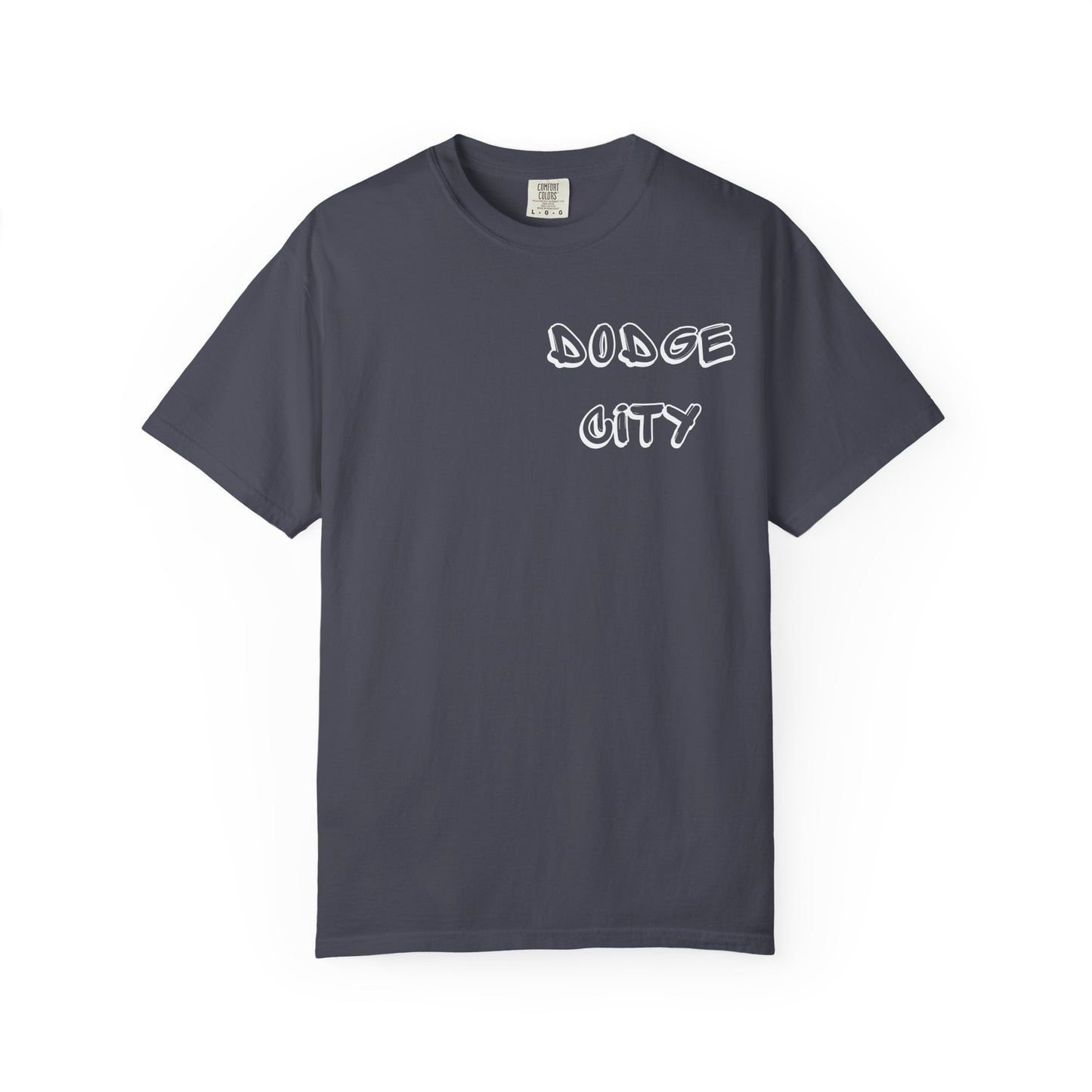 Dodge City Graffiti Pocket - Graphic Tees (Color Options)
