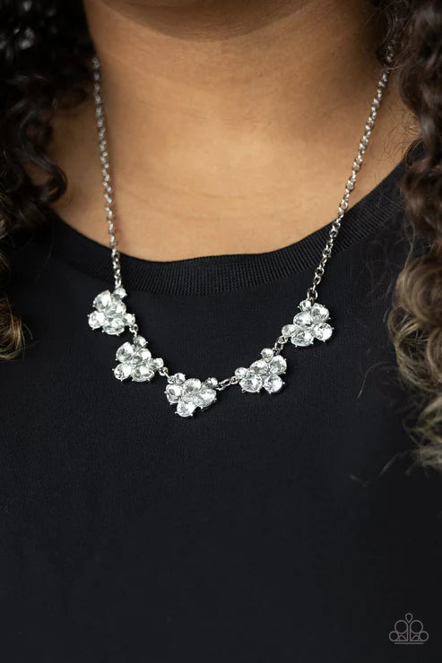 Envious Elegance - Silver - White