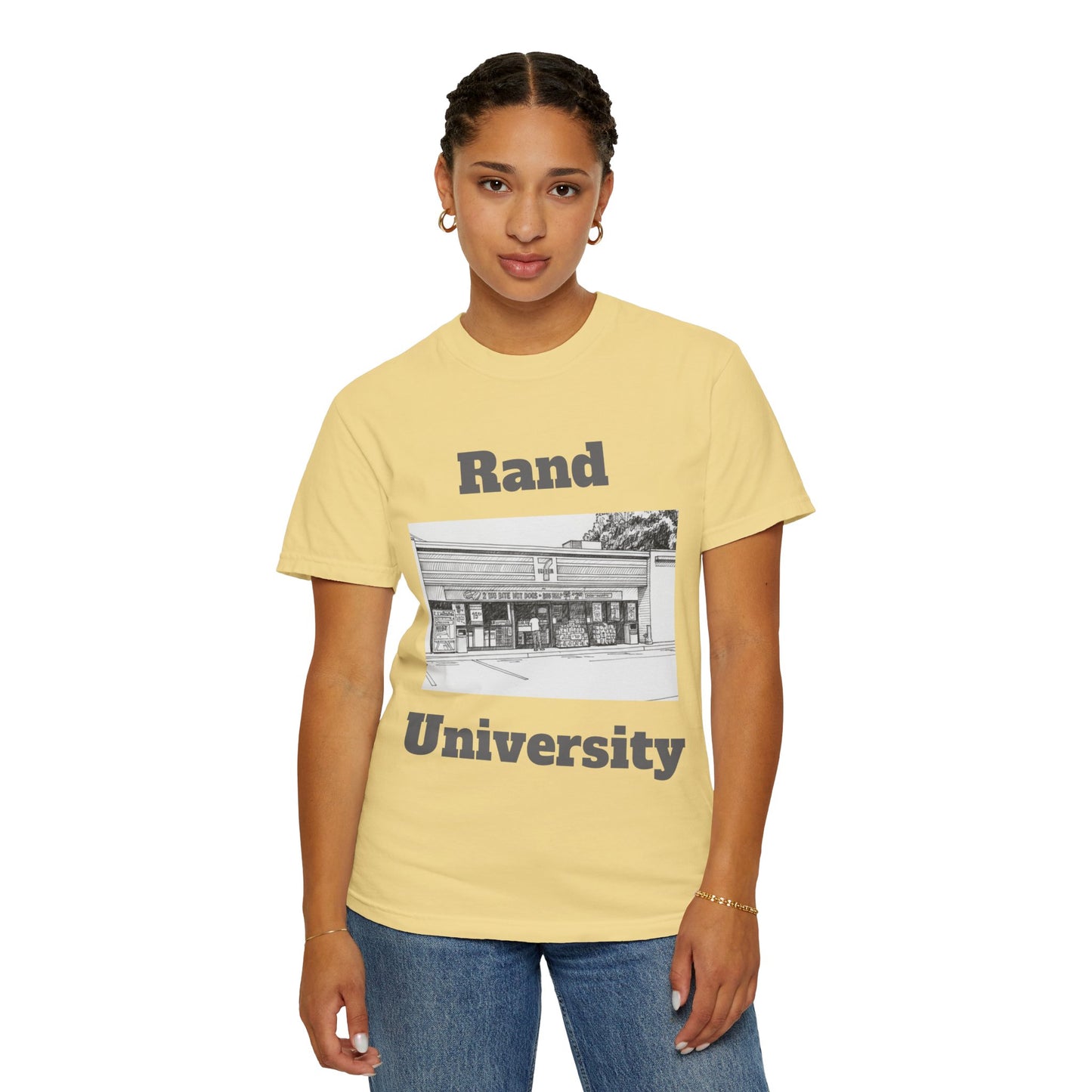 Rand University - Corner Store - Graphic Tees  (Color Options)
