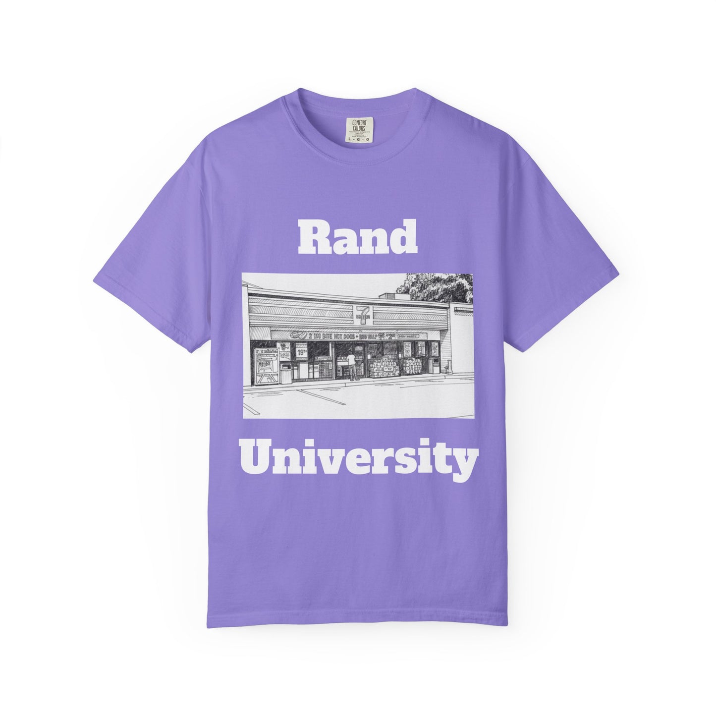 Rand University - Corner Store - Graphic Tees  (Color Options)