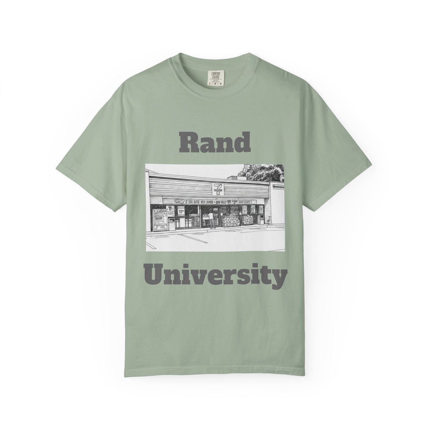 Rand University - Corner Store - Graphic Tees  (Color Options)
