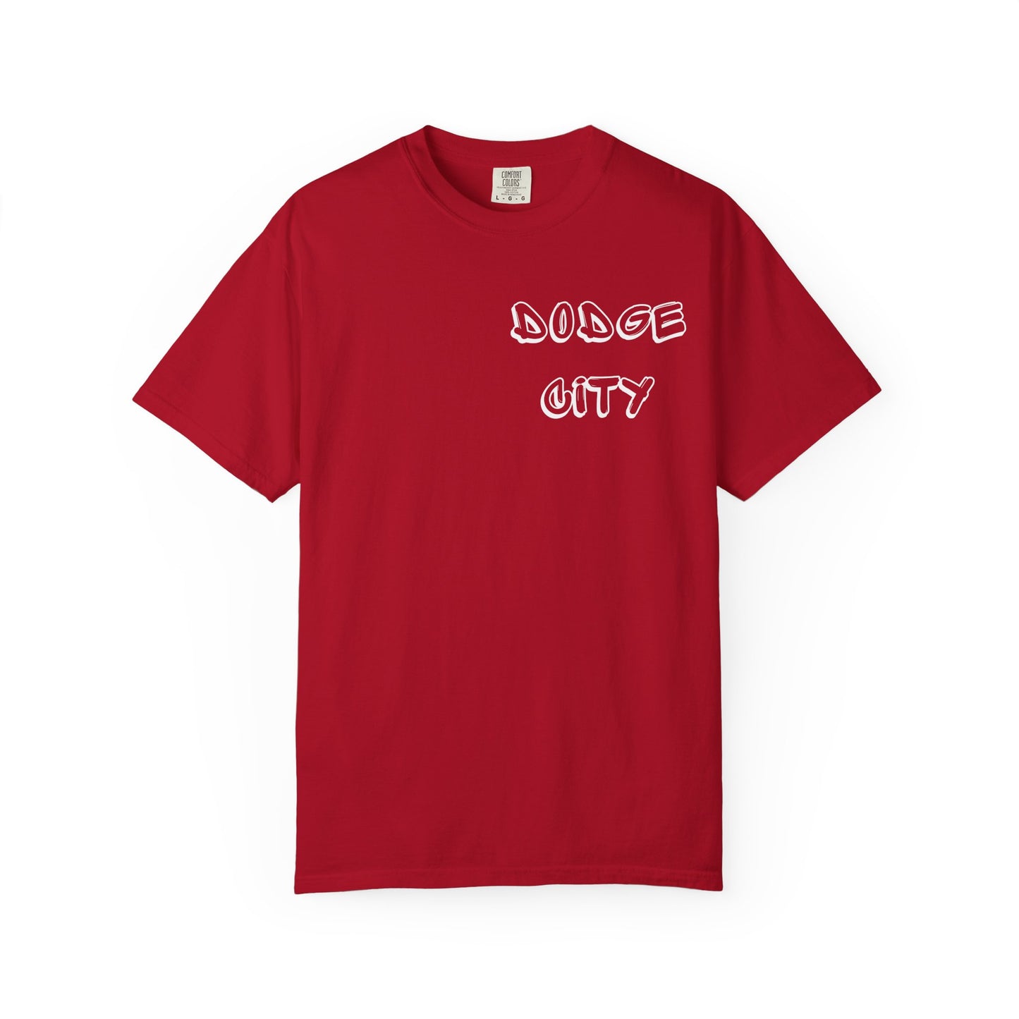 Dodge City Graffiti Pocket - Graphic Tees (Color Options)