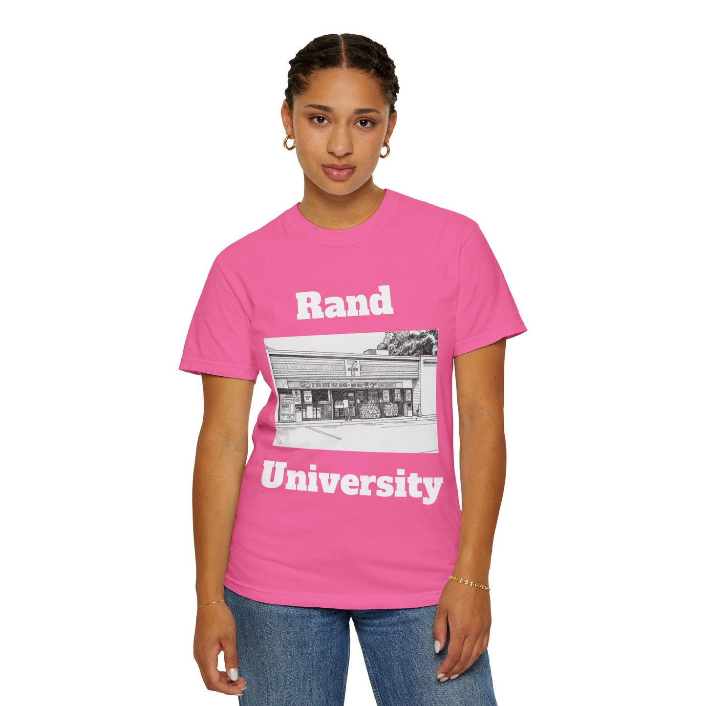 Rand University - Corner Store - Graphic Tees  (Color Options)