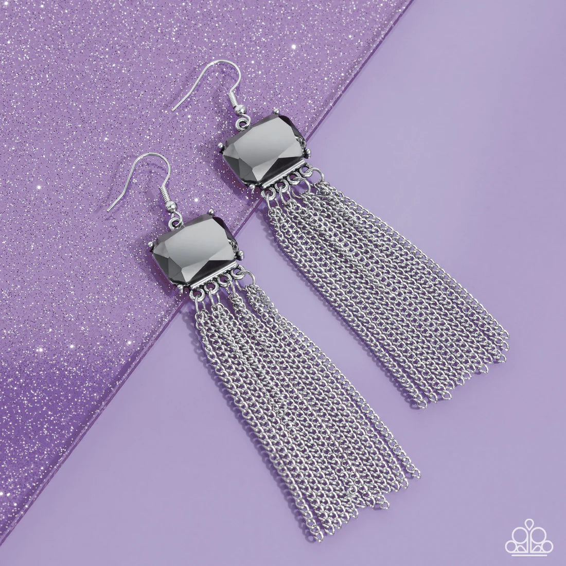 Dreaming Of TASSELS - Hematite - Silver