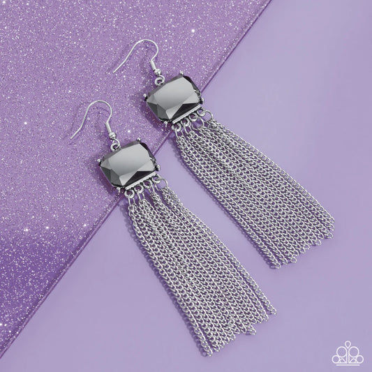 Dreaming Of TASSELS - Hematite - Silver
