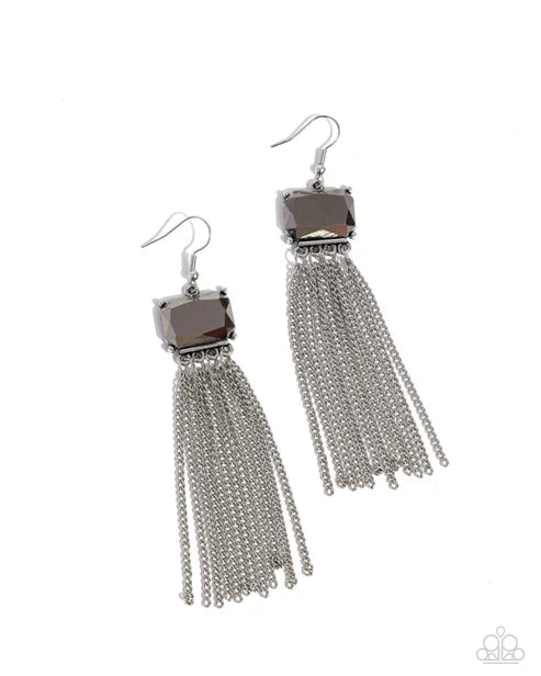 Dreaming Of TASSELS - Hematite - Silver