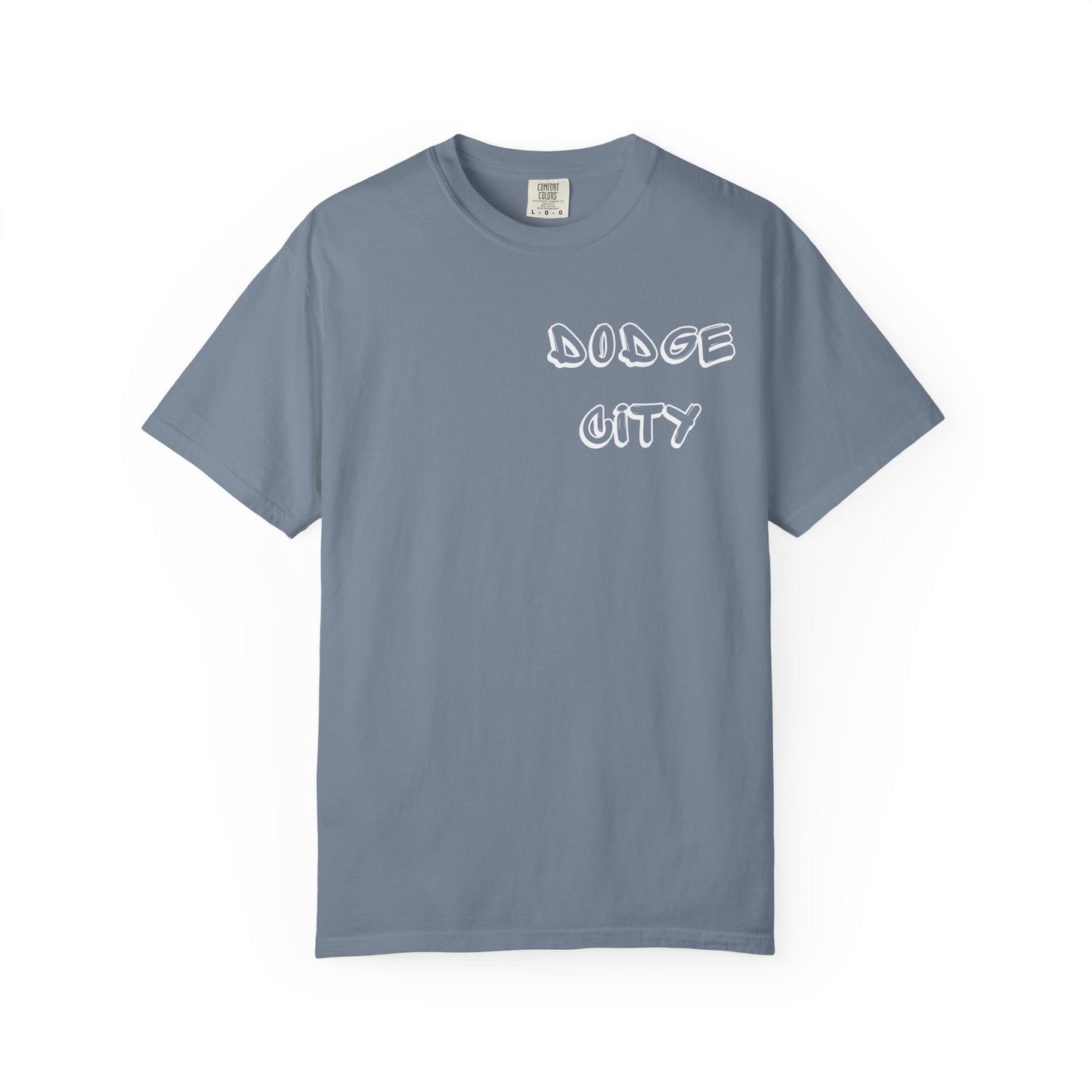 Dodge City Graffiti Pocket - Graphic Tees (Color Options)