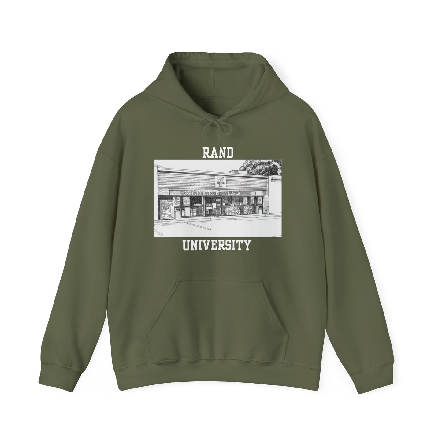 Rand University - Corner Store - Hoodies  (Color Options)