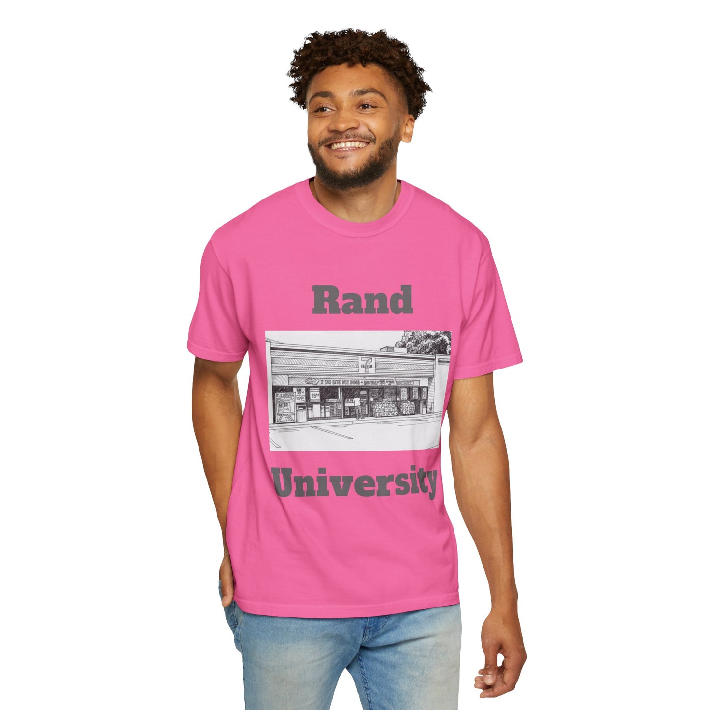 Rand University - Corner Store - Graphic Tees  (Color Options)