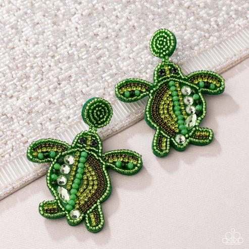 Turtle Tapestry - Green