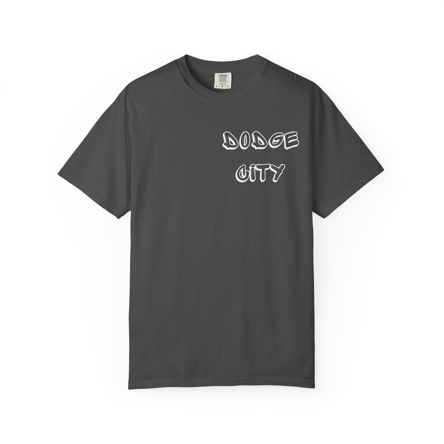 Dodge City Graffiti Pocket - Graphic Tees (Color Options)