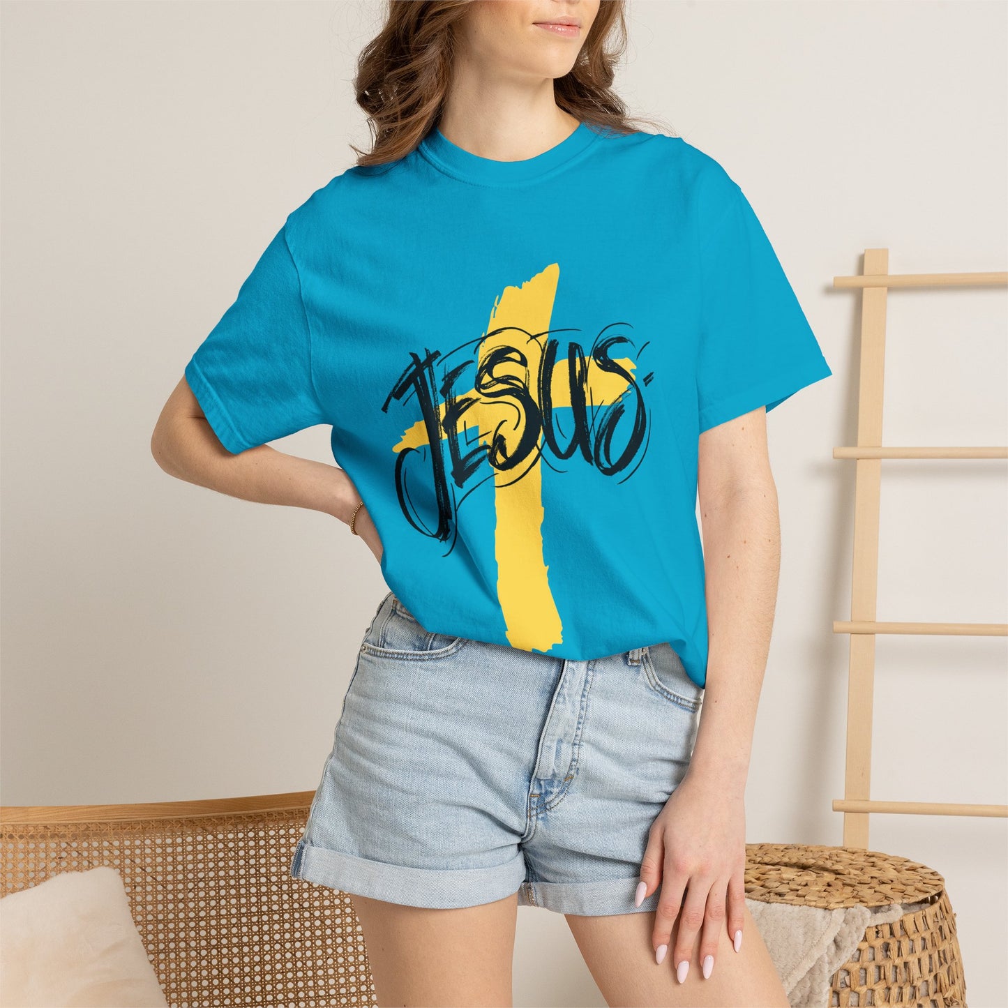 Jesus Cross - Graphic Tees  (Color Options)