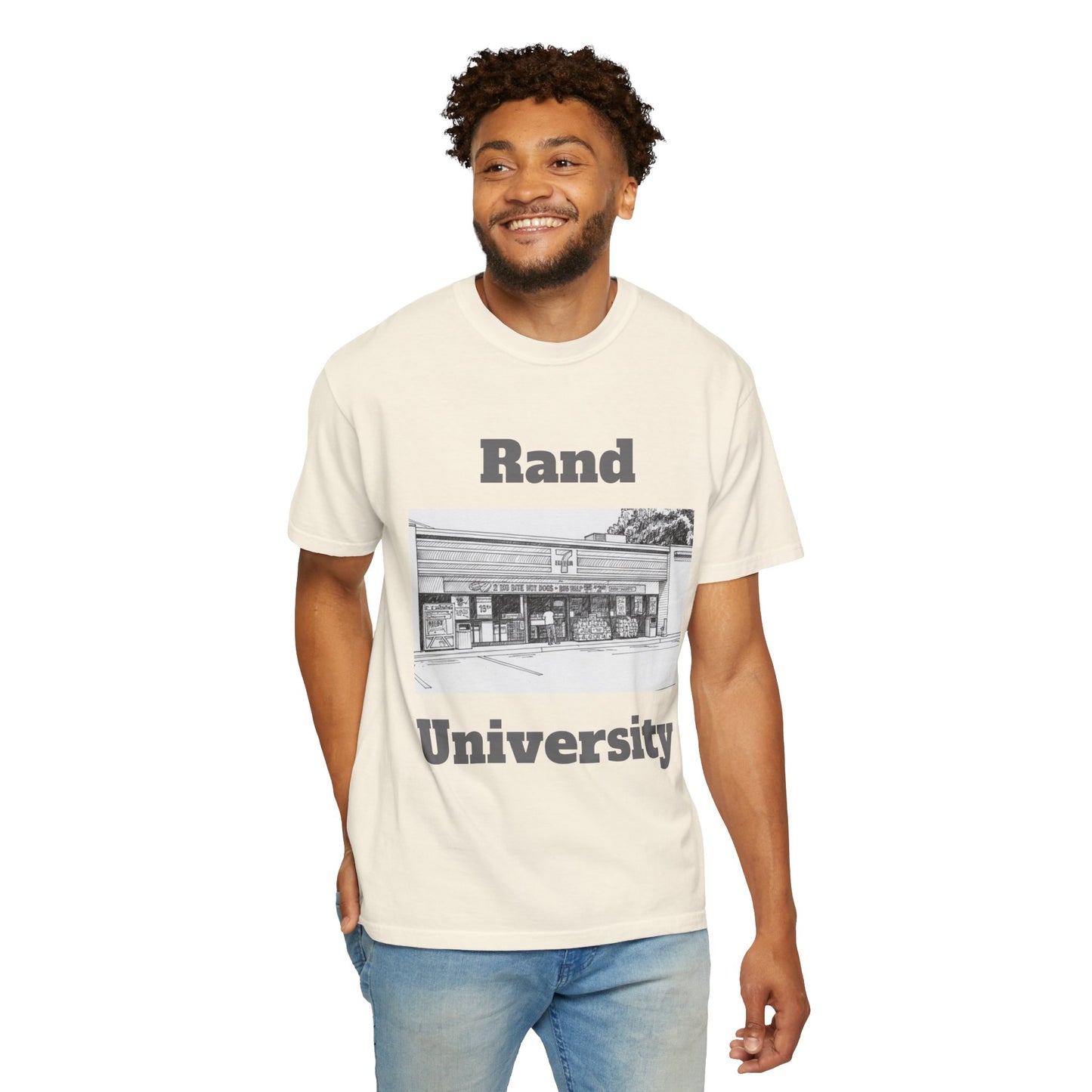 Rand University - Corner Store - Graphic Tees  (Color Options)