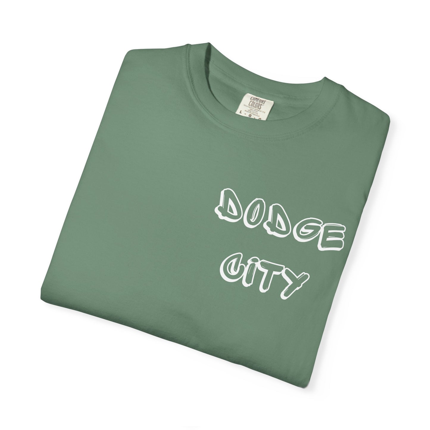 Dodge City Graffiti Pocket - Graphic Tees (Color Options)