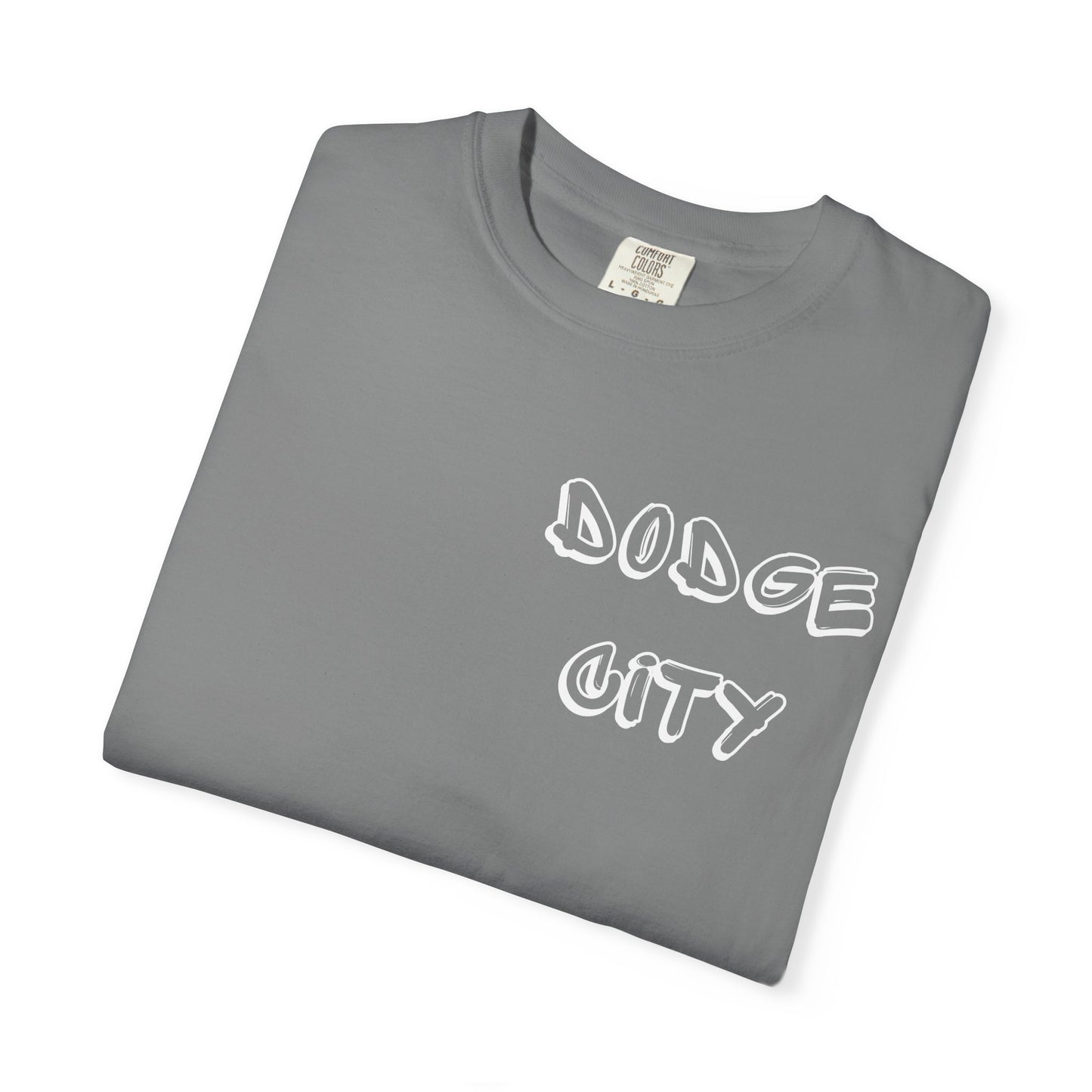 Dodge City Graffiti Pocket - Graphic Tees (Color Options)