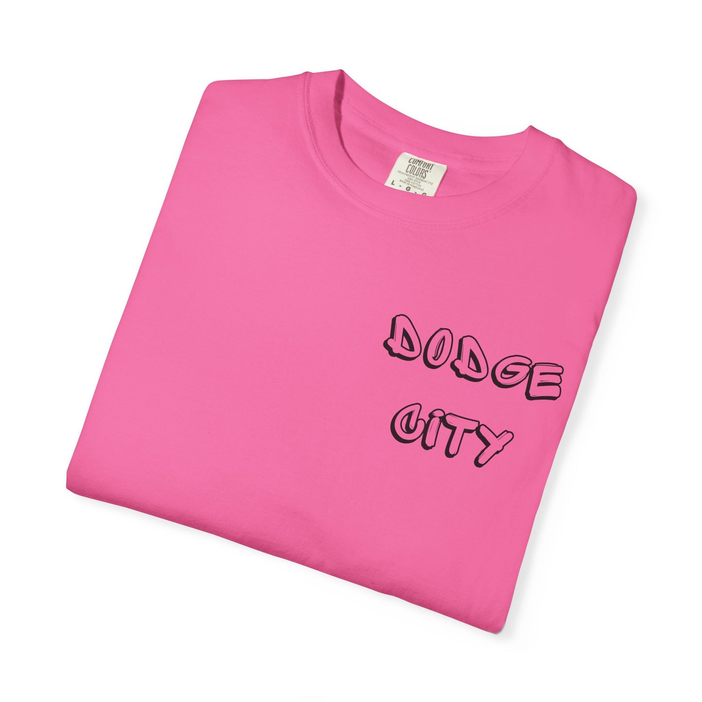 Dodge City Pocket - Graphic Tees (Color Options)