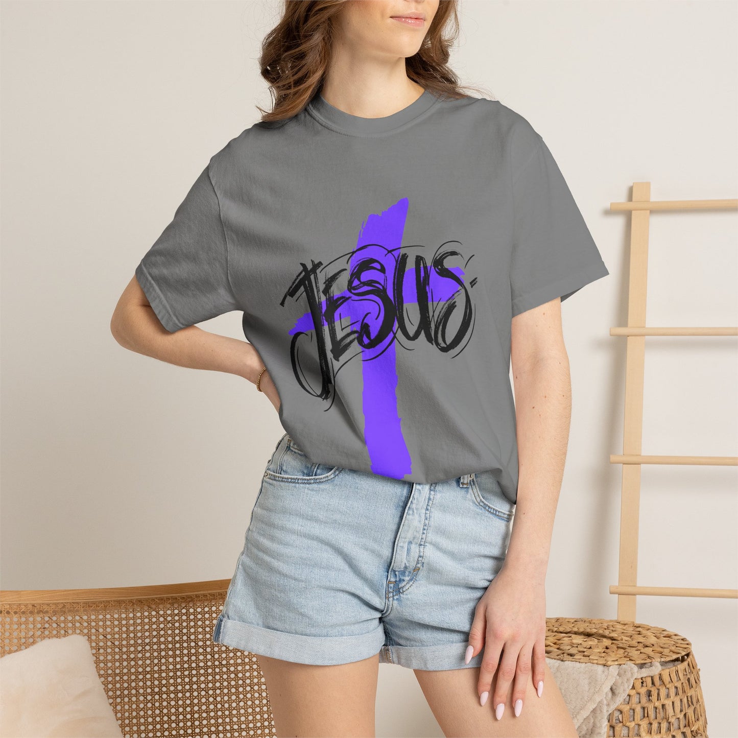 Jesus Cross - Graphic Tees  (Color Options)