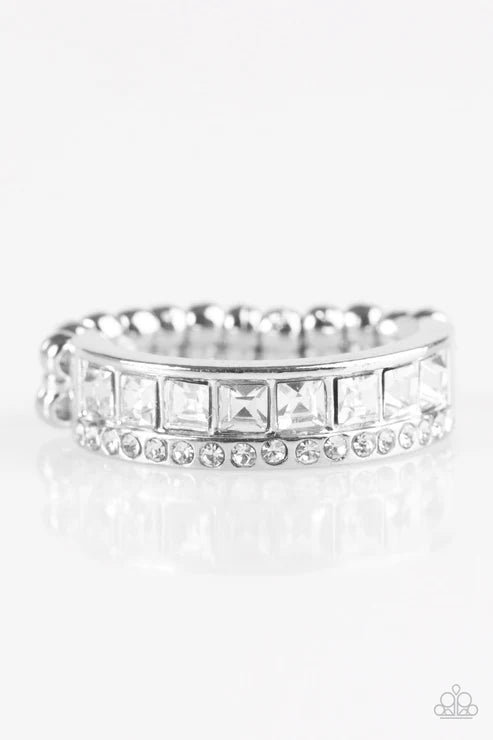 Money Motto - Silver - White