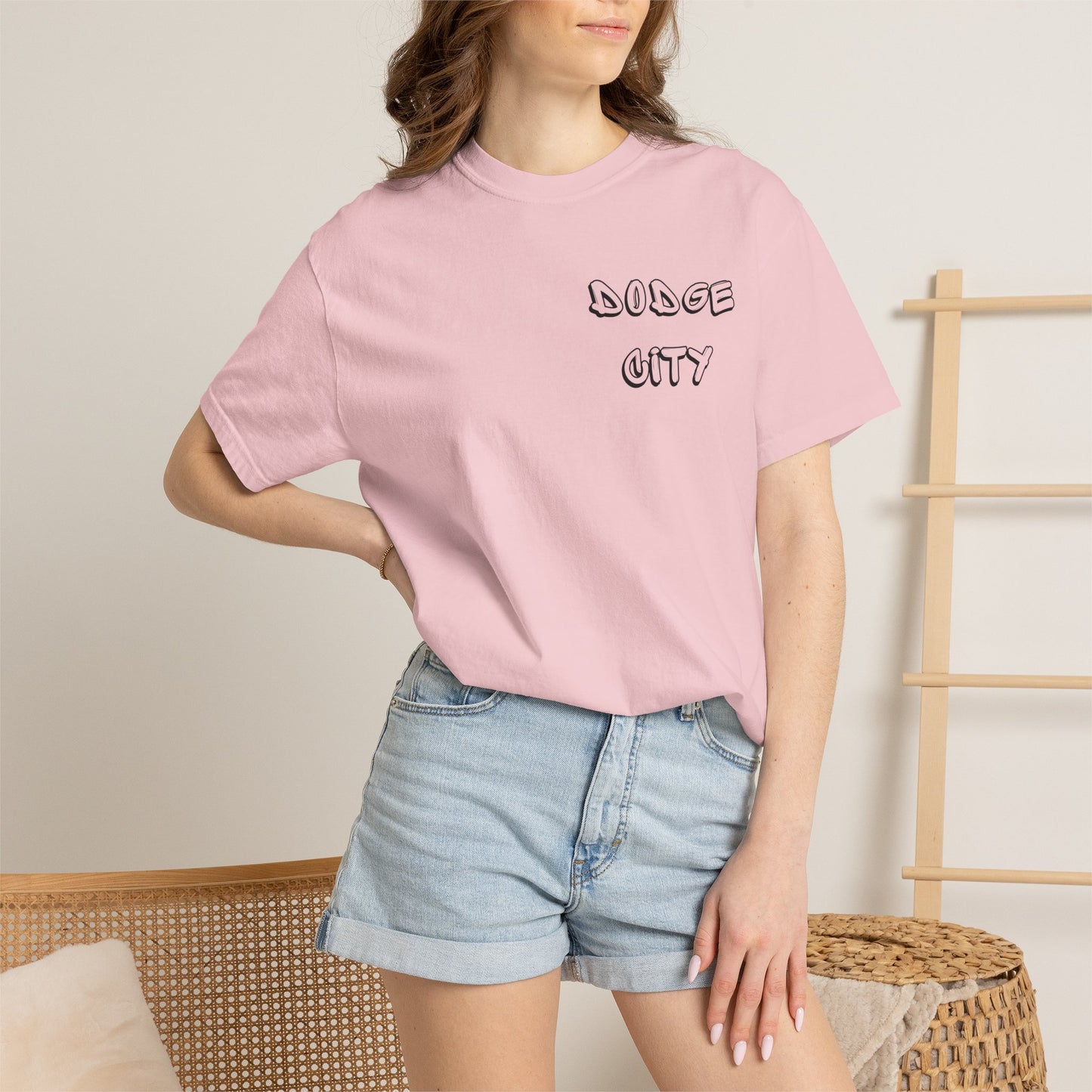 Dodge City Pocket - Graphic Tees (Color Options)