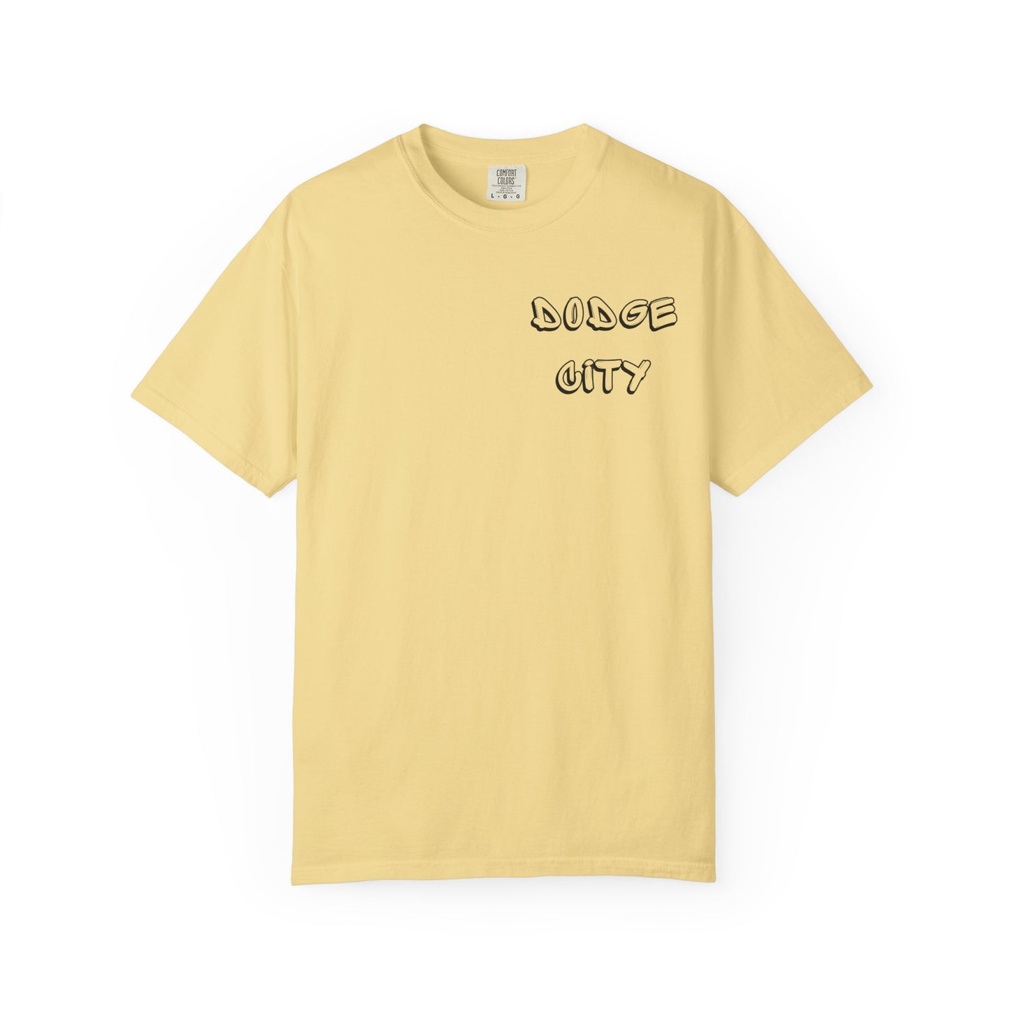 Dodge City Pocket - Graphic Tees (Color Options)