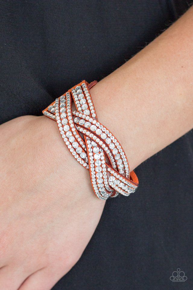 Paparazzi ♥ Bring On The Bling - Orange ♥ Bracelet