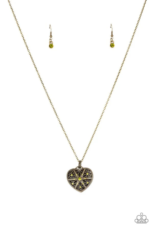 Casanova Charm - Hearts - Green