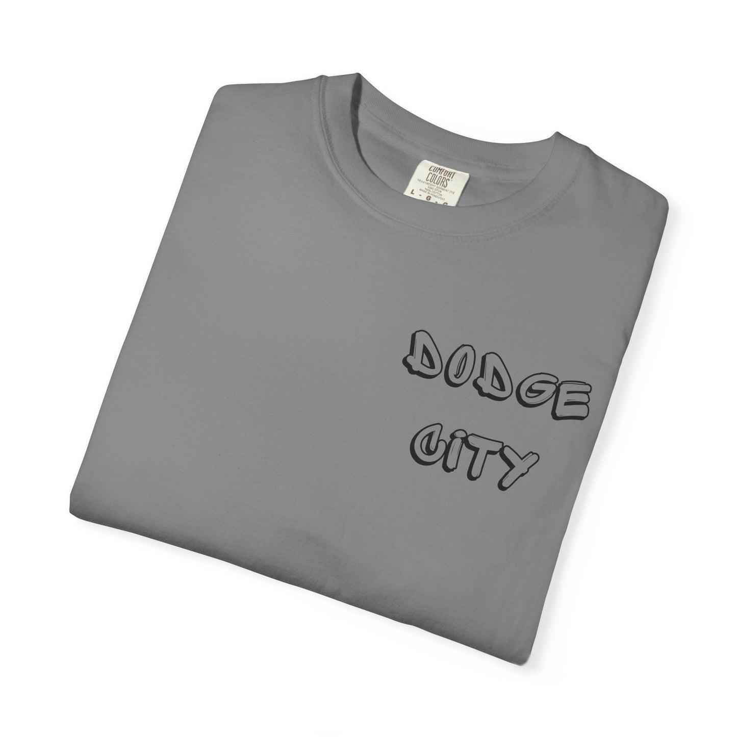 Dodge City Pocket - Graphic Tees (Color Options)