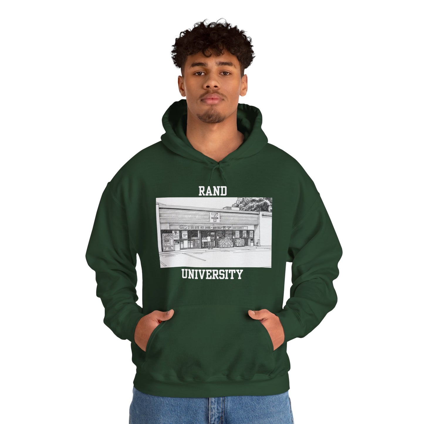 Rand University - Corner Store - Hoodies  (Color Options)