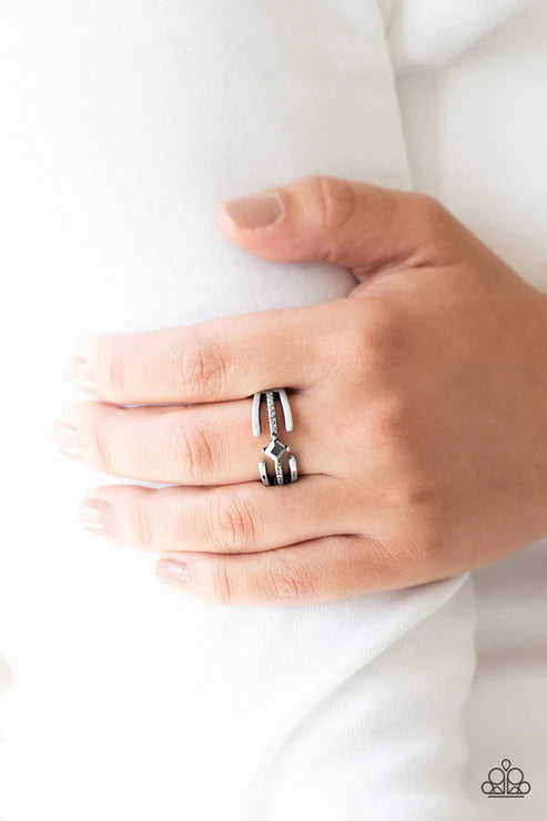 City Center - Hematite - Silver