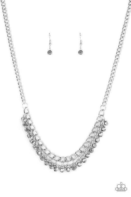 Glow and Grind - Hematite - Silver