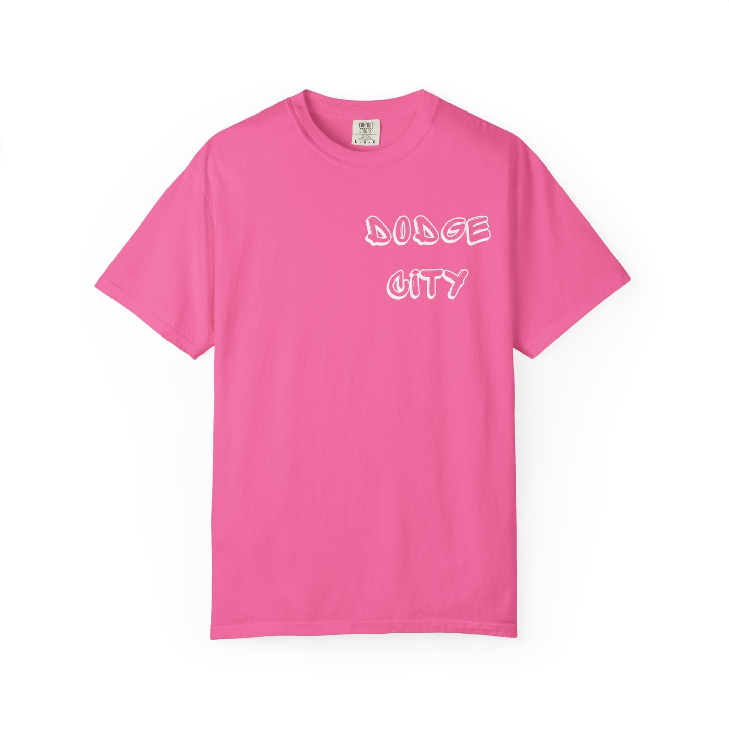 Dodge City Graffiti Pocket - Graphic Tees (Color Options)