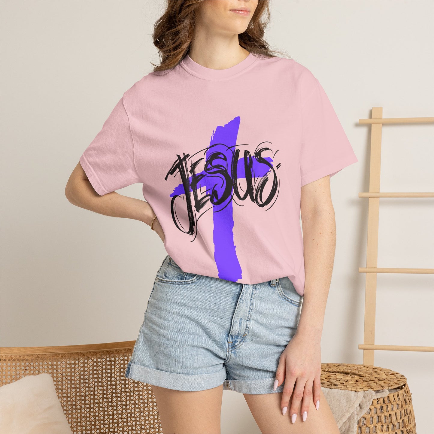 Jesus Cross - Graphic Tees  (Color Options)