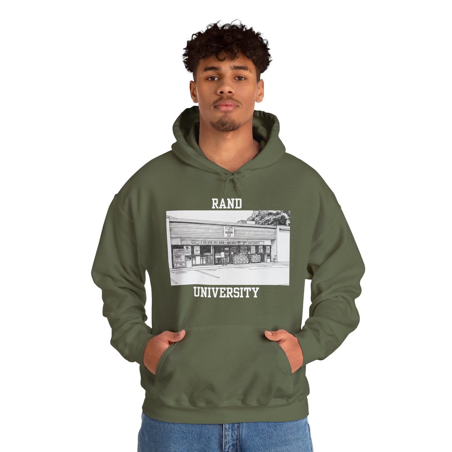 Rand University - Corner Store - Hoodies  (Color Options)