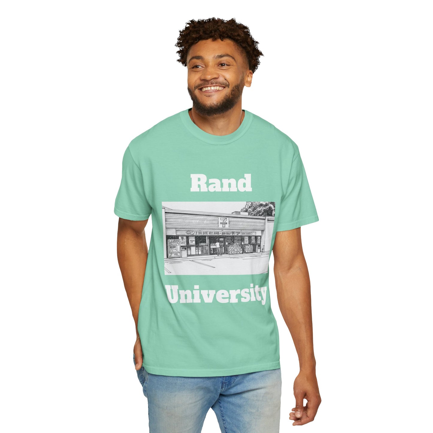 Rand University - Corner Store - Graphic Tees  (Color Options)
