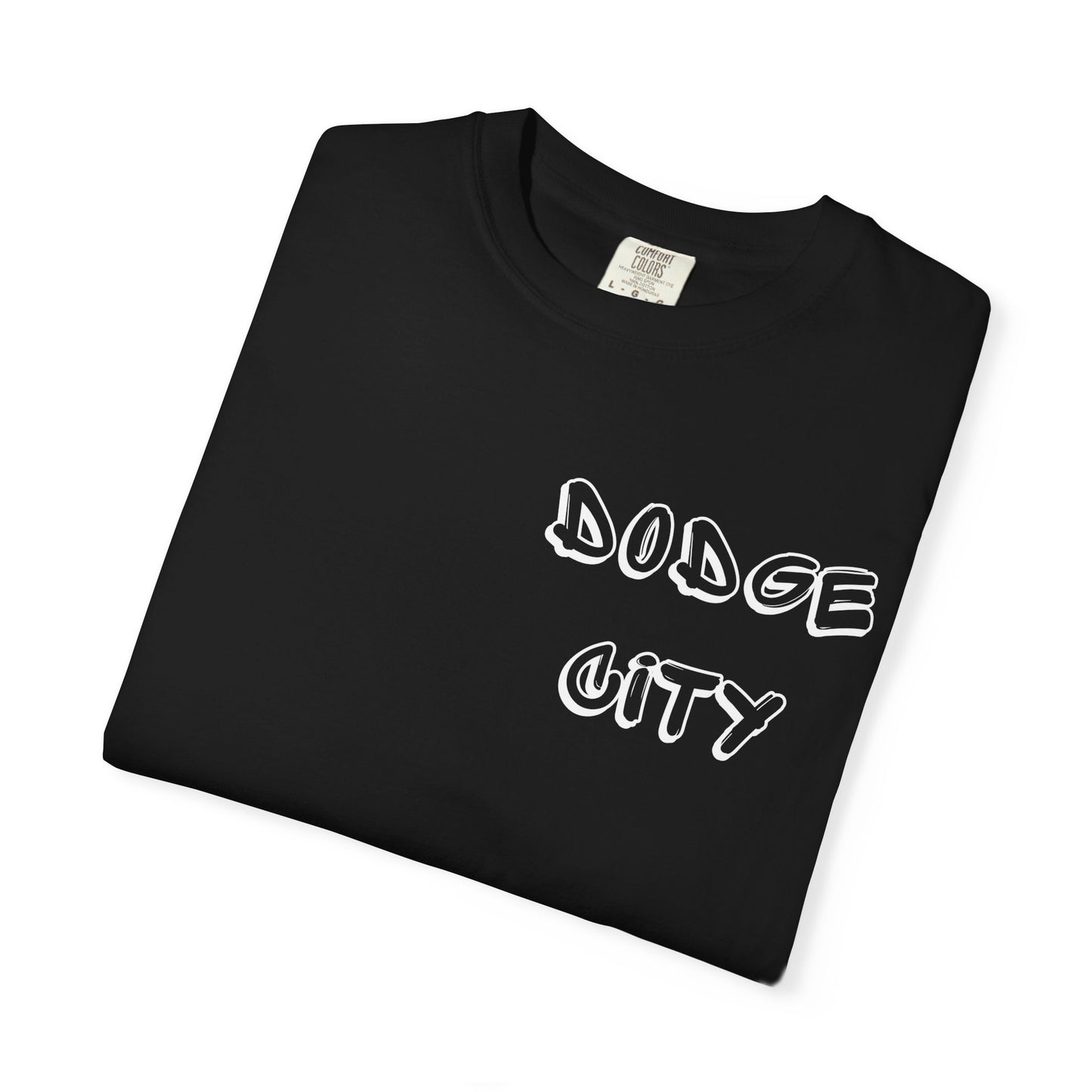 Dodge City Graffiti Pocket - Graphic Tees (Color Options)