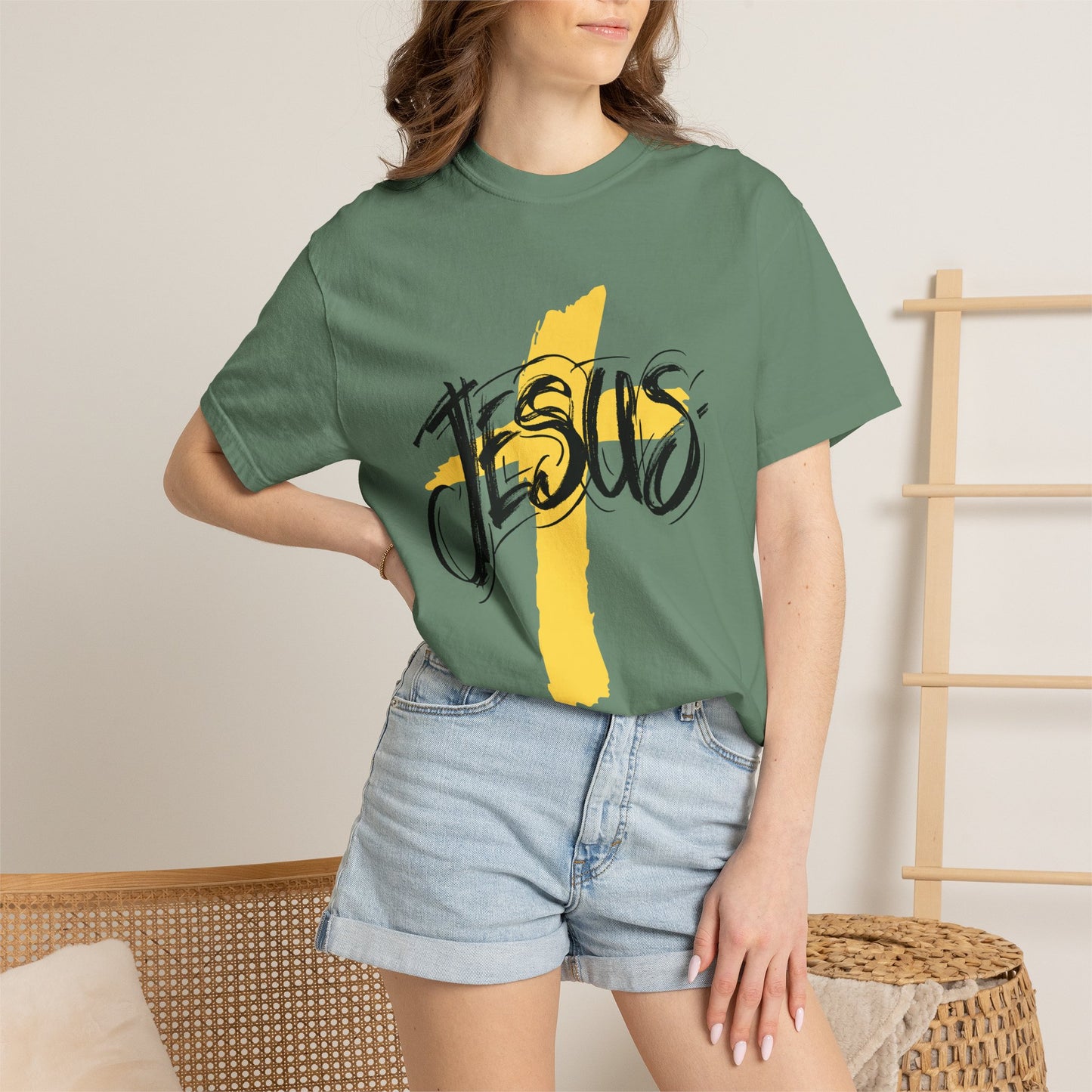 Jesus Cross - Graphic Tees  (Color Options)