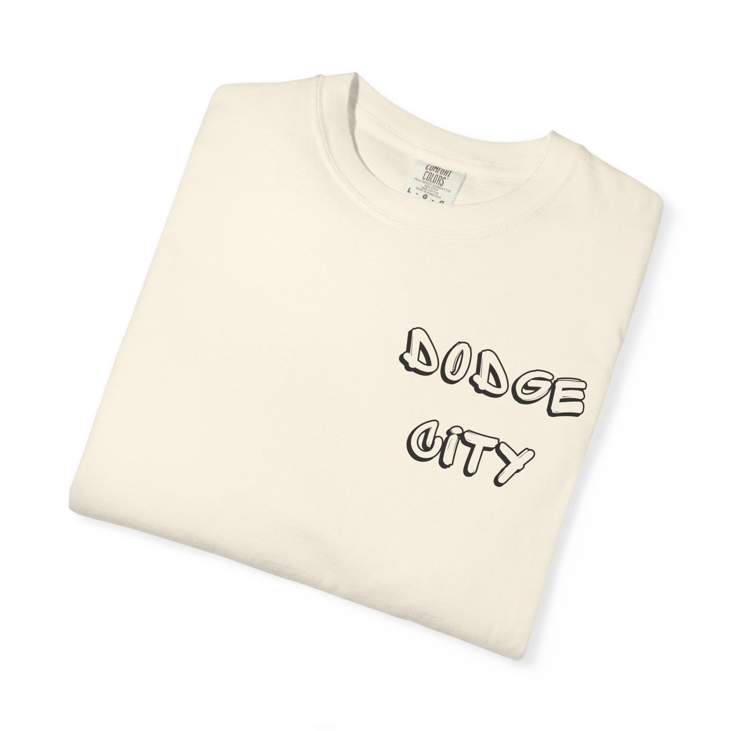 Dodge City Pocket - Graphic Tees (Color Options)