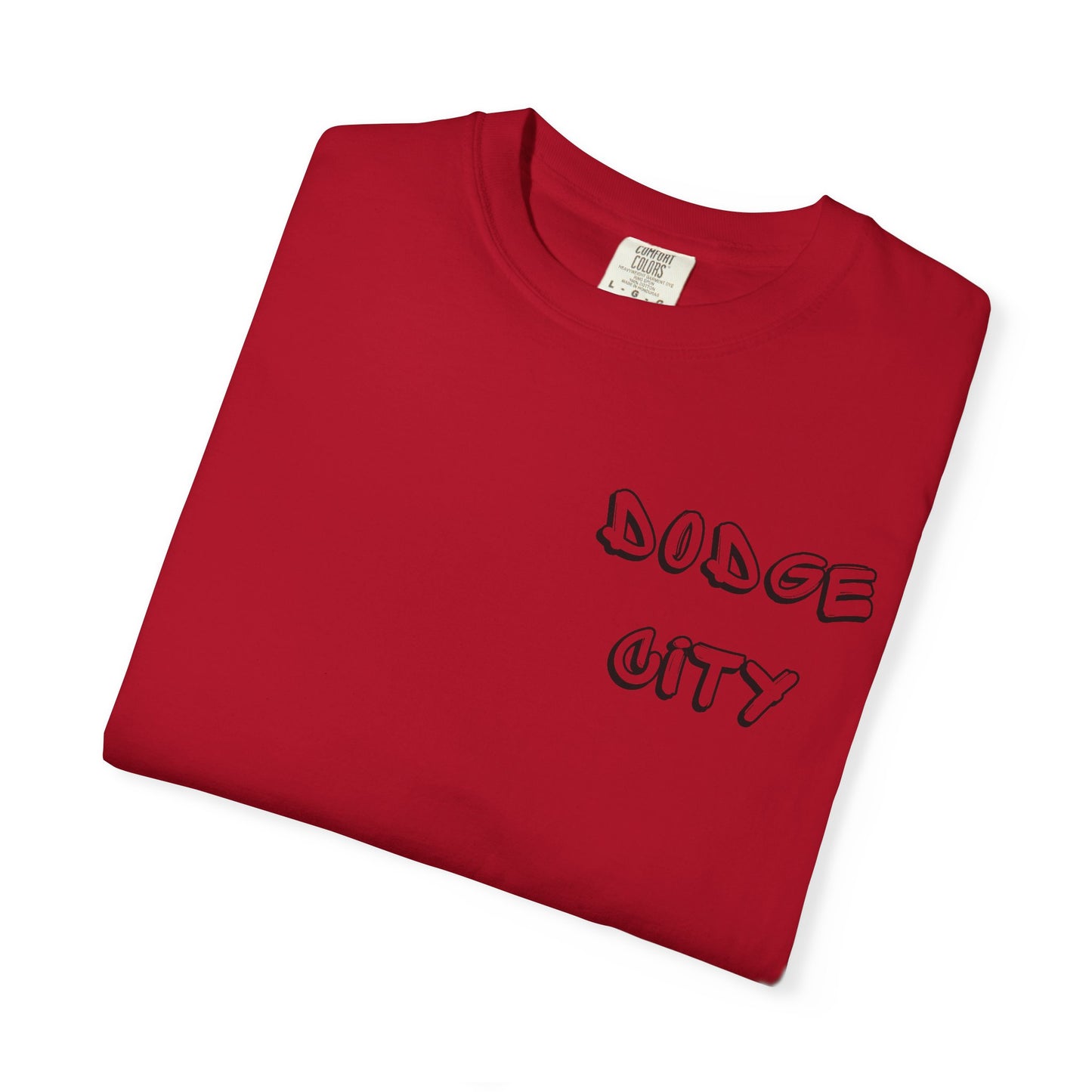 Dodge City Pocket - Graphic Tees (Color Options)