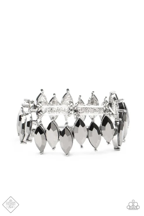 Fiercely Fragmented - Hematite - Silver