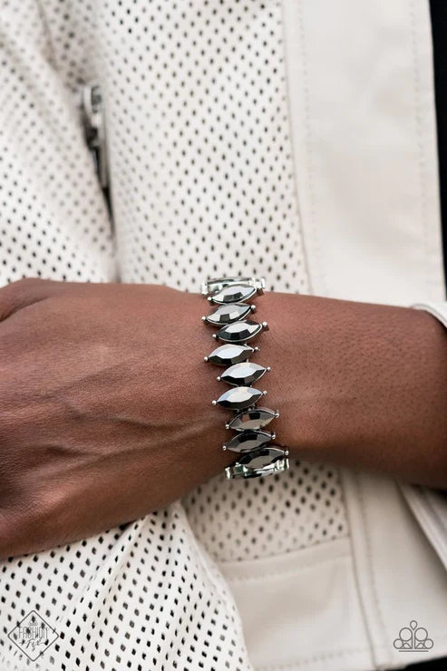 Fiercely Fragmented - Hematite - Silver