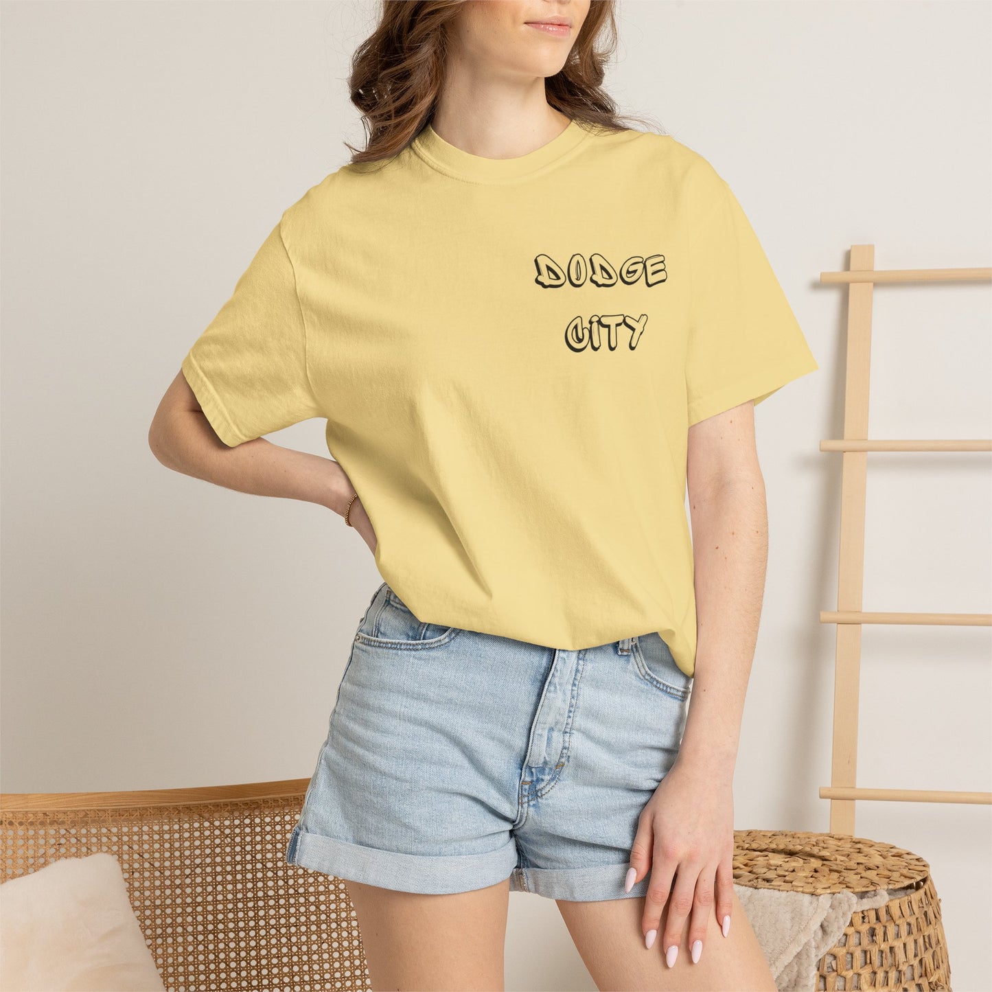 Dodge City Pocket - Graphic Tees (Color Options)