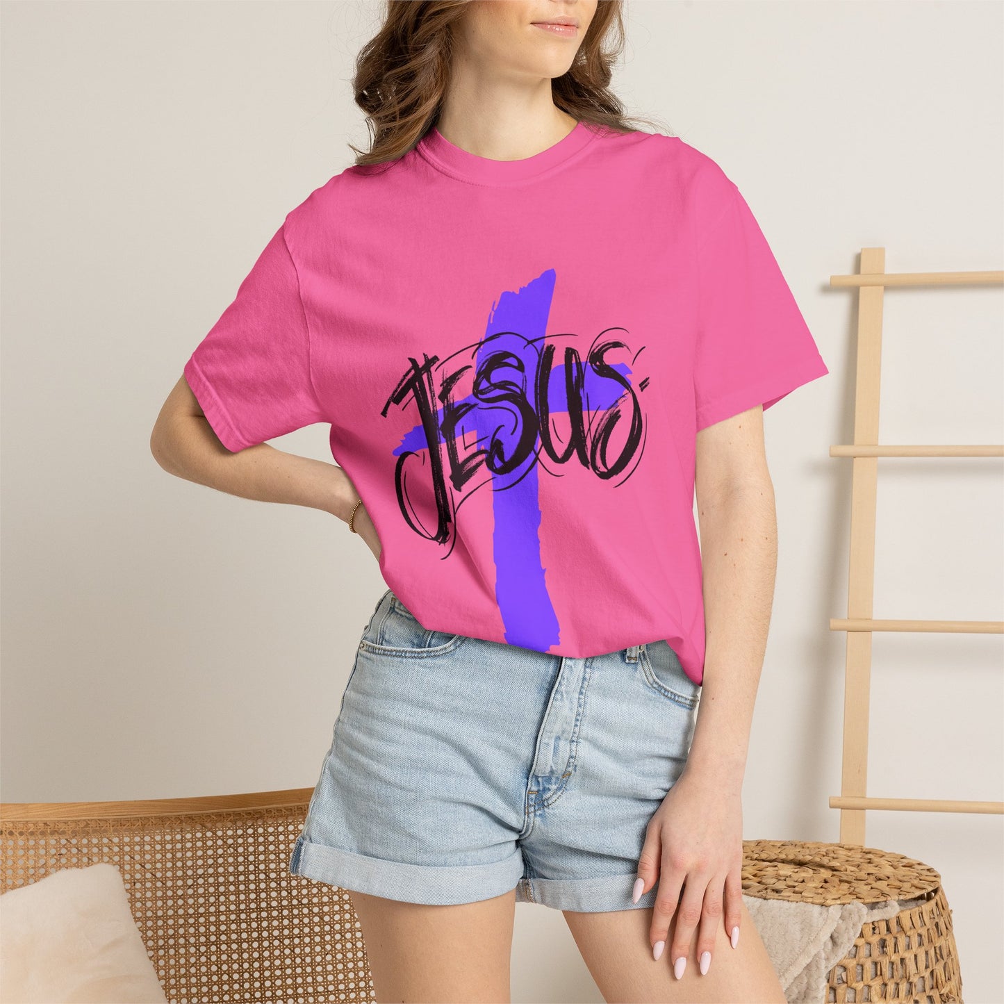 Jesus Cross - Graphic Tees  (Color Options)