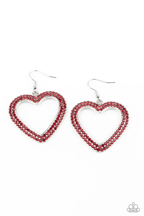 GLISTEN To Your Heart - Hearts - Red