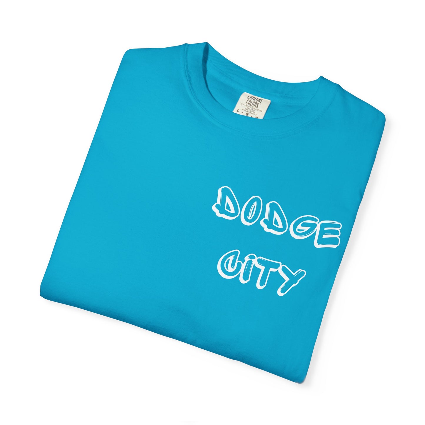 Dodge City Graffiti Pocket - Graphic Tees (Color Options)